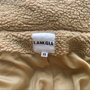 I AM GIA Pixie Coat in Caramel